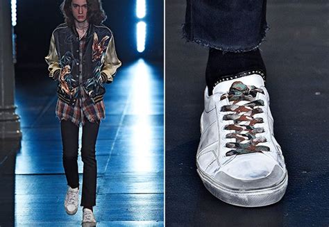 saint laurent dirty sneakers